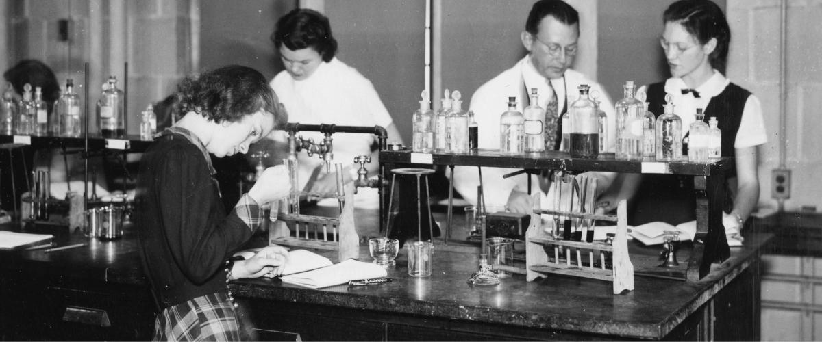 Dr. Haywood Taylor biochemistry lab